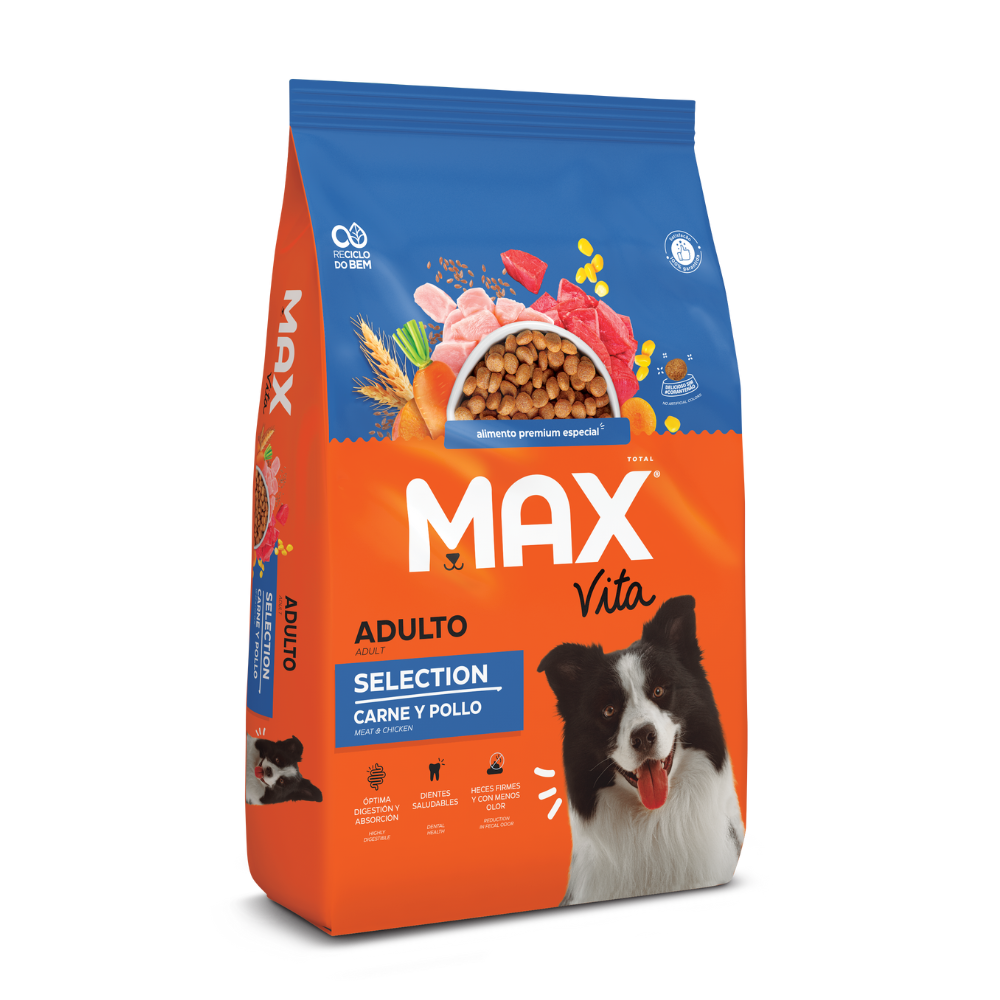 Max Comida Para Perro Max Vita Adulto Selection Carne y Pollo – PET SHOP LA FAVORITA