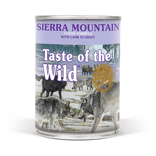 LATA TASTE OF THE WILD CORDERO ASADO SIERRA MOUNTAIN *374 G