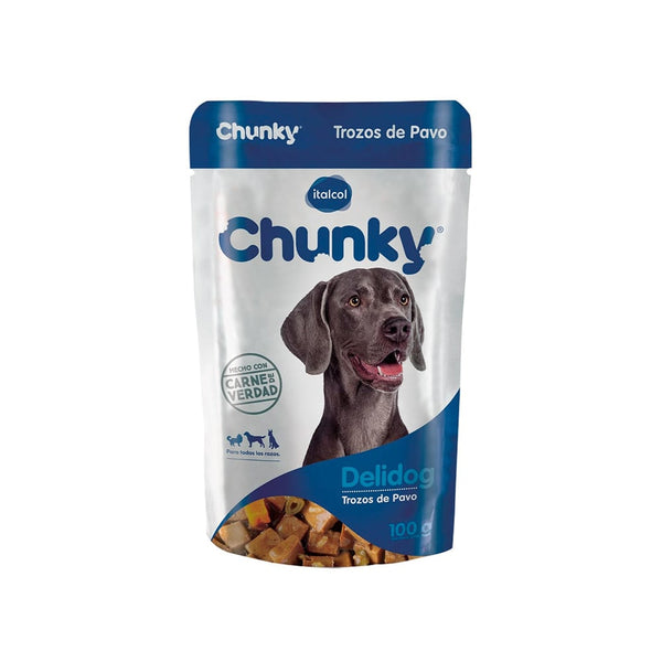 SOBRE CHUNKY DELIDOG TROZOS DE PAVO *100GR