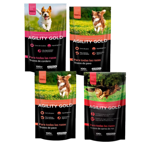 SOBRE AGILITY GOLD PAGUE 3 LLEVE 4 *100GRAMOS