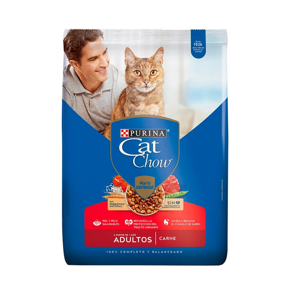 CAT CHOW ADULTOS ACTIVOS CARNE