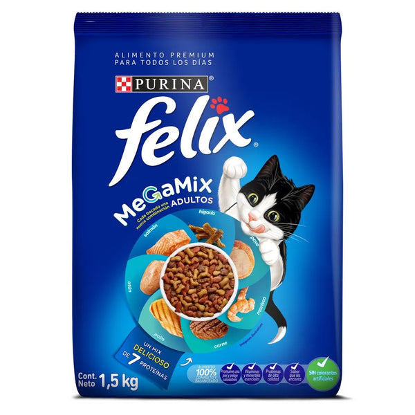 FELIX GATITOS MEGAMIX *1.5 KILOS