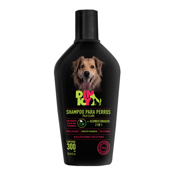 SHAMPOO DINKY 2 EN 1 PELO CLARO *300 ML