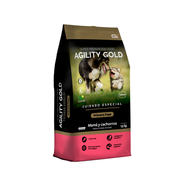 AGILITY GOLD PRIMERA FASE ( MAMA Y CACHORROS )