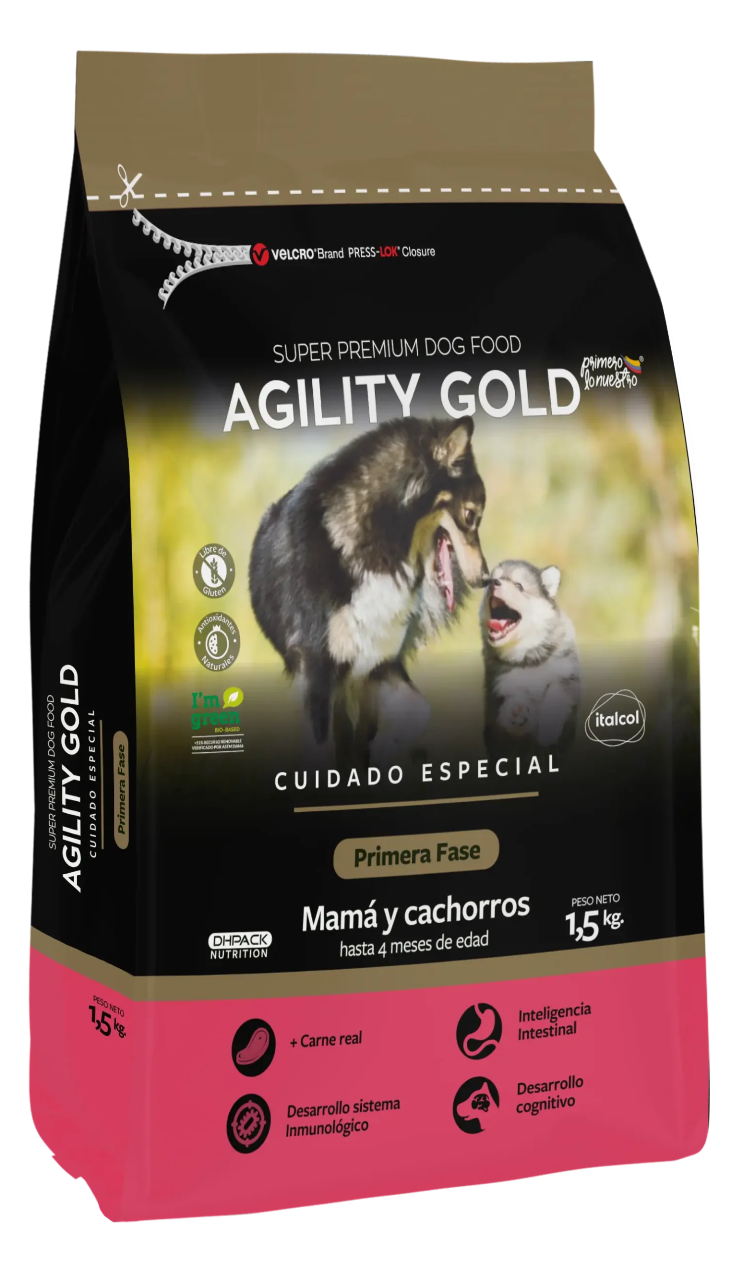 AGILITY GOLD PRIMERA FASE ( MAMA Y CACHORROS ) 500 GRAMOS