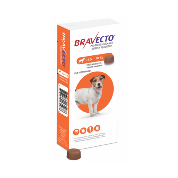 BRAVECTO 4.5-10KG SMALL (3 MESES)