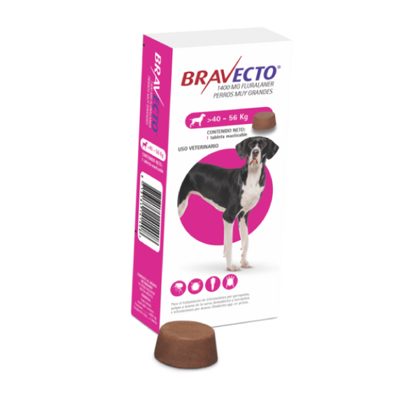 BRAVECTO 40-56 KG XL (3 MESES)