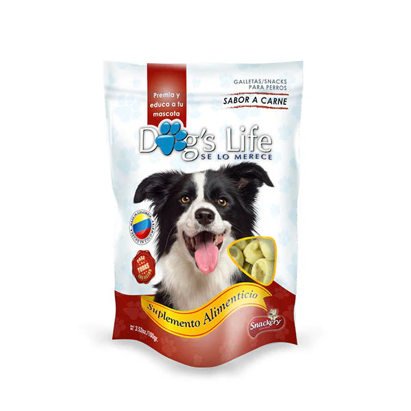 GALLETA DOGS LIFE CARNE BOLSA * 100 GR