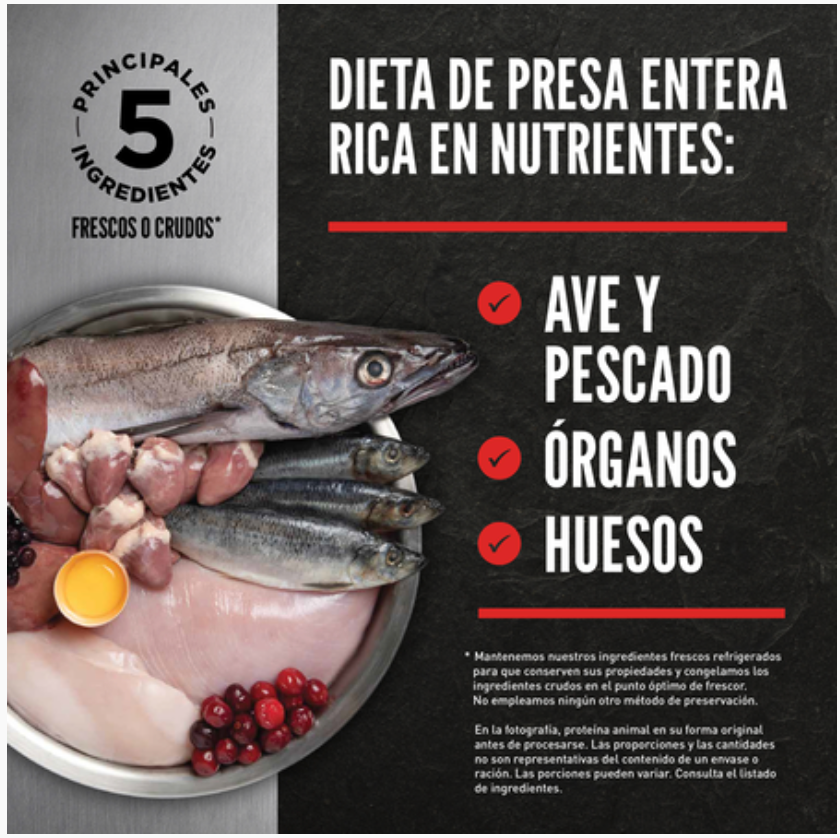 ORIJEN PERRO RAZA PEQUEÑA  * 1.8 KILOS