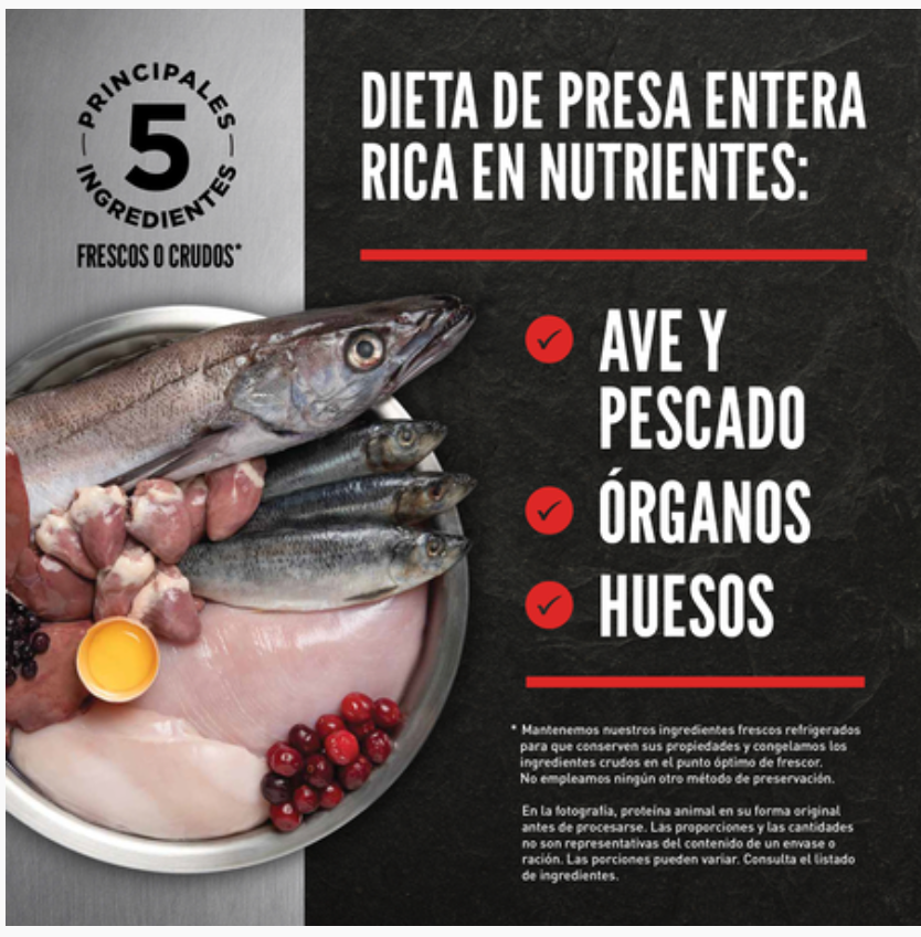 ORIJEN SIX FISH CAT/GATO * 1.8 KILOS