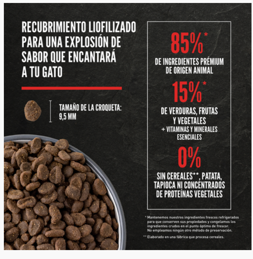 ORIJEN SIX FISH CAT/GATO * 1.8 KILOS