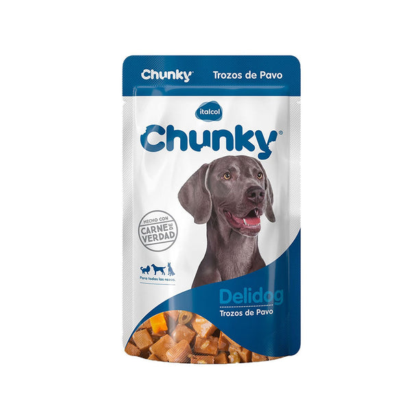 SOBRE CHUNKY DELIDOG TROZOS DE PAVO *250GR