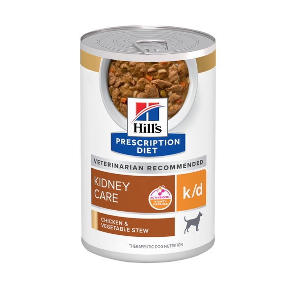 Comida Húmeda para Perro Hills Prescription Cuidado Renal K/D 13 Onz