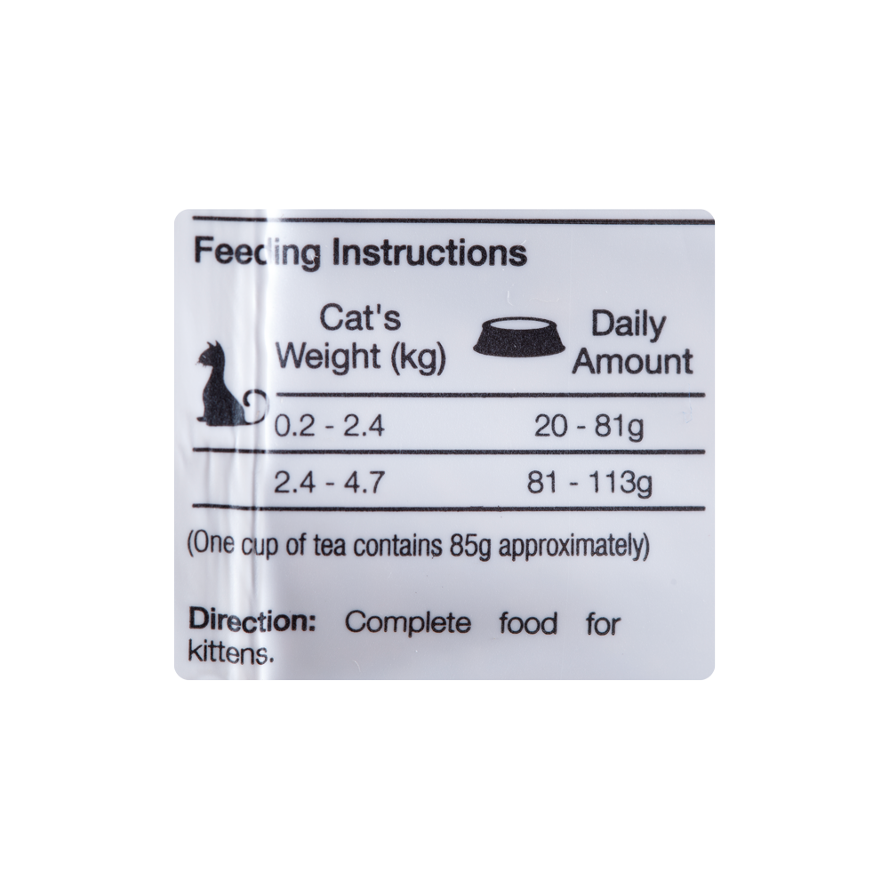 Comida para gato Max Cat Professional Line Filhote Frango 1 Kg