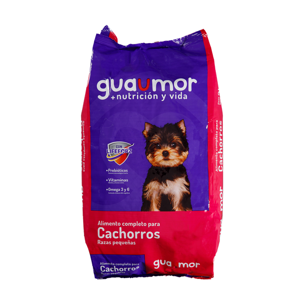 Comida para perro Guaumor Cachorros Razas Pequeñas 2Kg