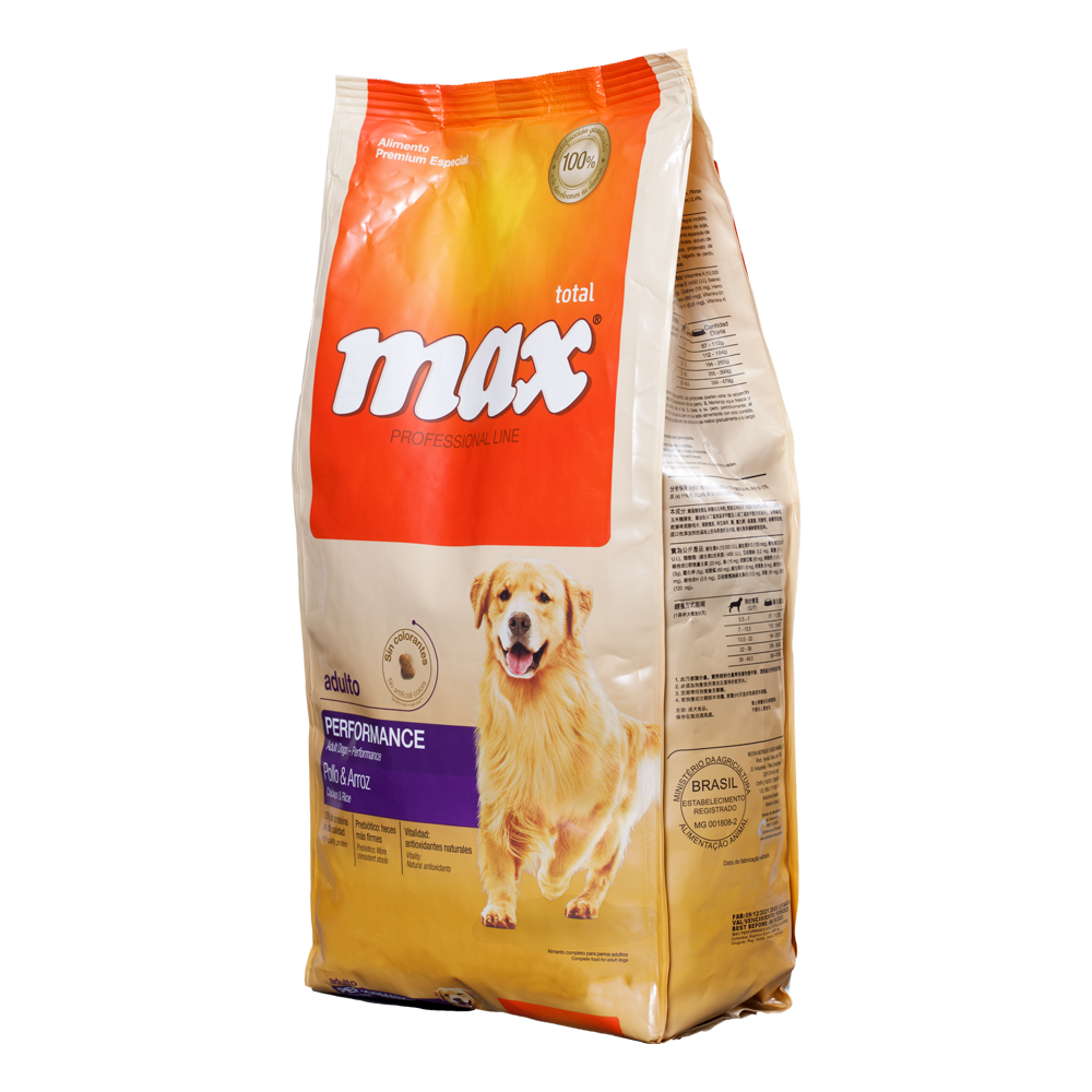 Comida para perro Max Adulto Performance Pollo