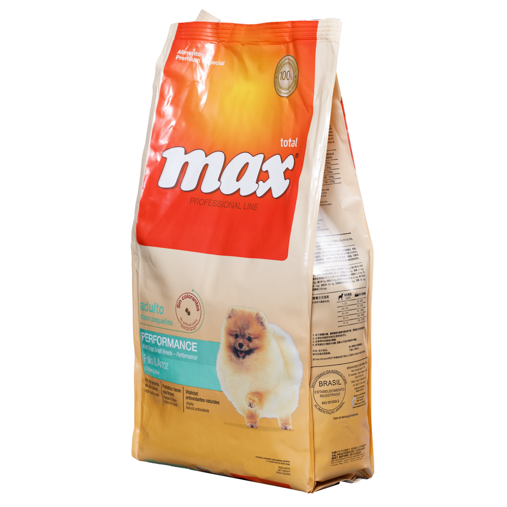 Comida para perro Max Razas Pequeñas Performance Pollo