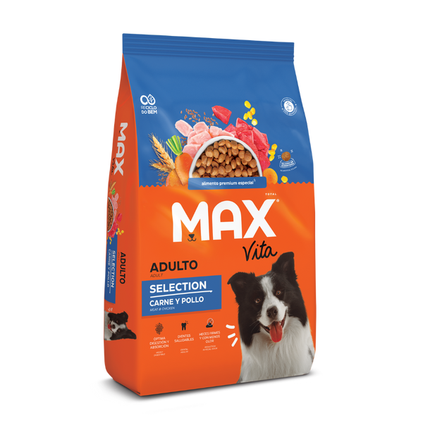 Comida Para Perro Max Vita Adulto Selection Carne y Pollo