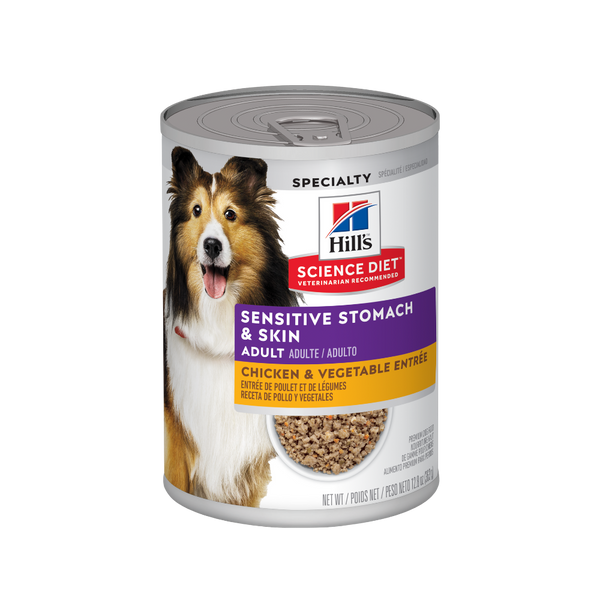 Comida Húmeda para perro Hills Adulto Estomago y piel Sensible 12,8 Onz