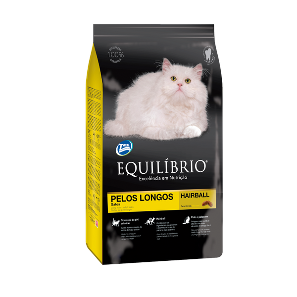 Comida para gato Equilibrio Adulto Pelos Largos