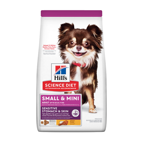 Comida para perro Hills Adulto Estomago Sensible Razas Pequeñas y Mini 4Lbs