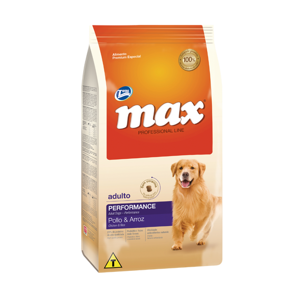 Comida para perro Max Adulto Performance Pollo