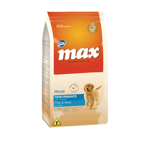 Comida para perro Max Cachorro Performance Pollo
