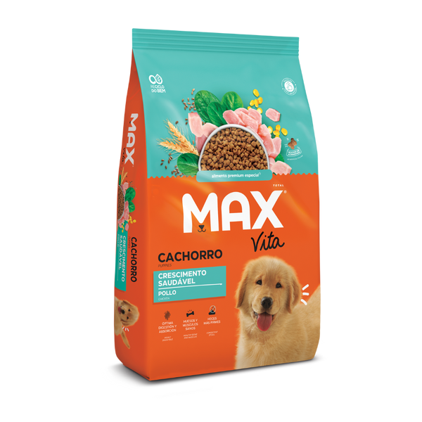 Comida para perro Max Vita Cachorro Pollo 3 Kg