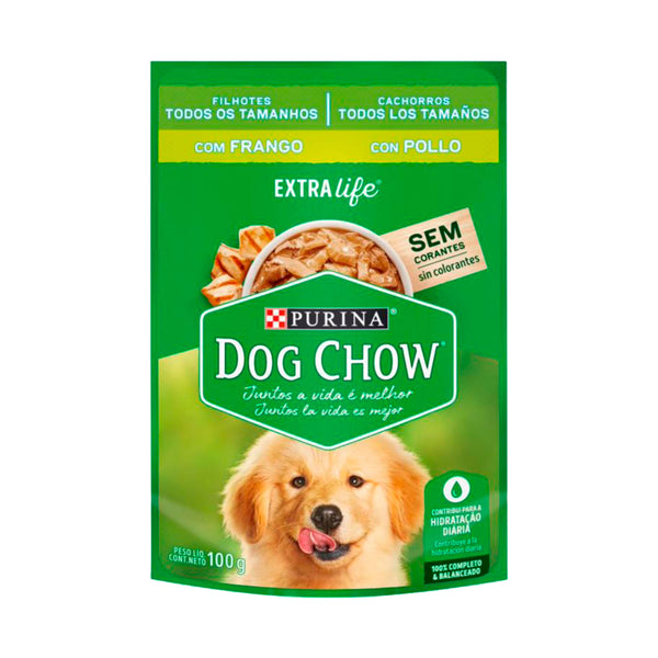 SOBRE DOG CHOW CACHORRO POLLO *100 GR