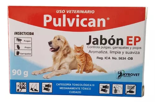 JABON PULVICAN 90 GR