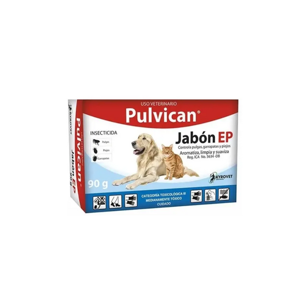 JABON PULVICAN 90 GR