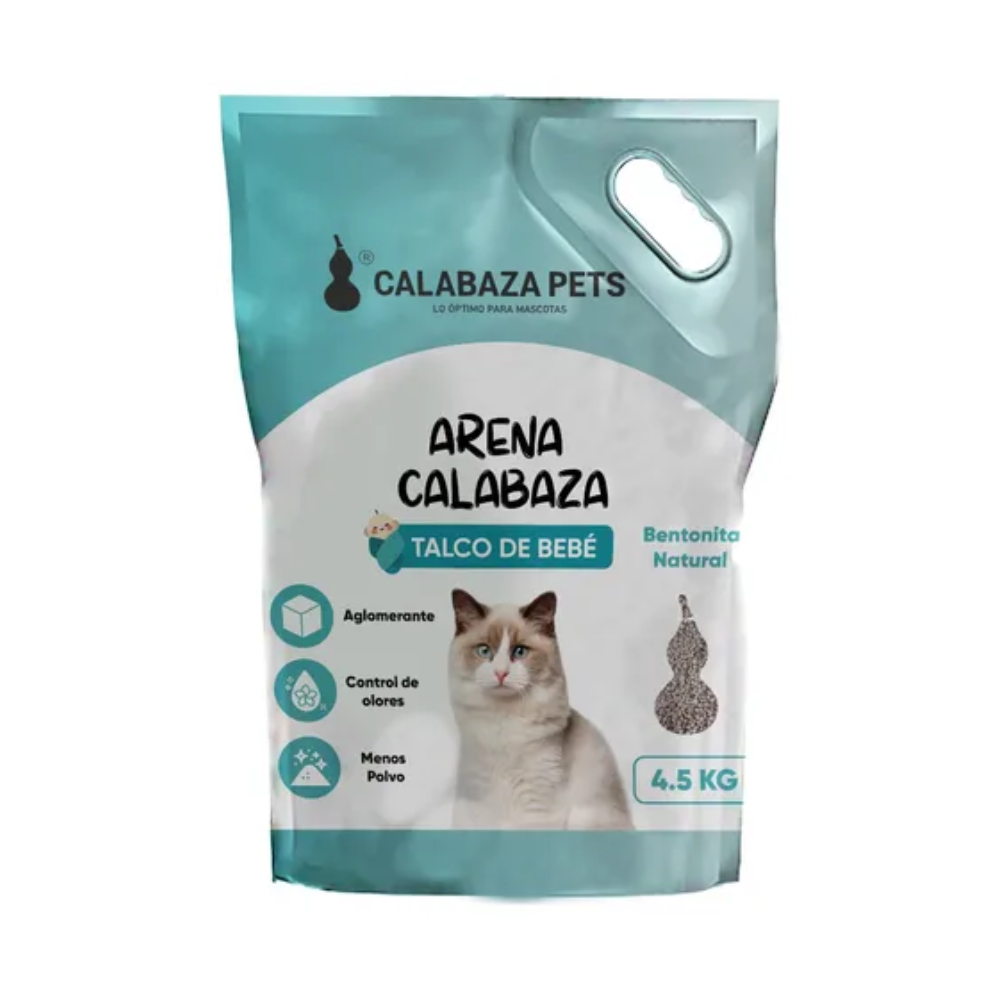 ARENA TALCO DE BEBE - CALABAZA