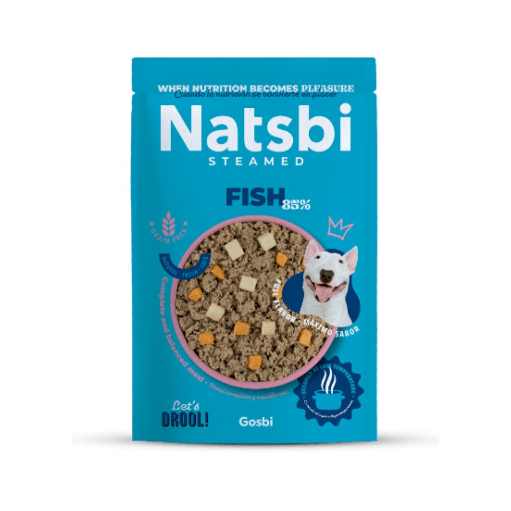 GOSBI NATSBI STEAMED PESCADO *200 GR