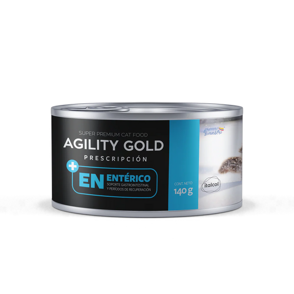 LATA AGILITY ENTERICO GATOS *140GR