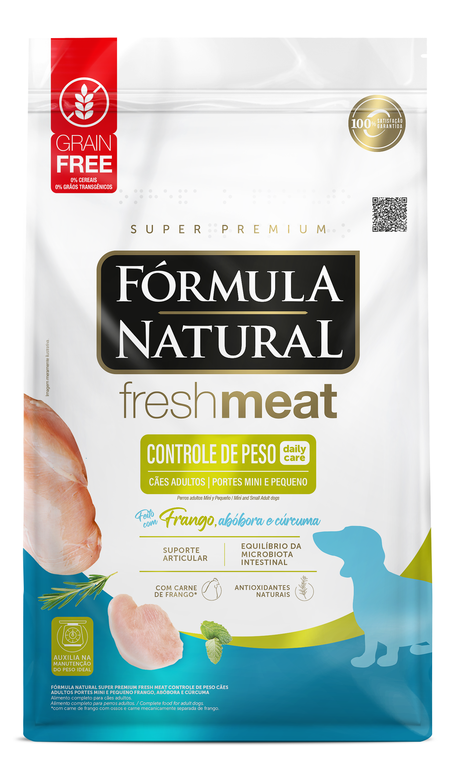 FORMULA NATURAL FRESH MEAT ADULTO LIGHT MINI Y PEQUENO