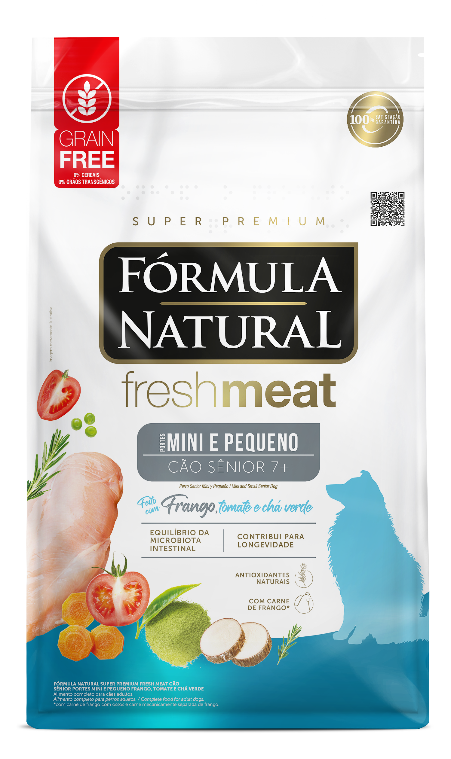 FRESH MEAT SENIOR PORTE MINI Y PEQUEÑO POLLO *1KG