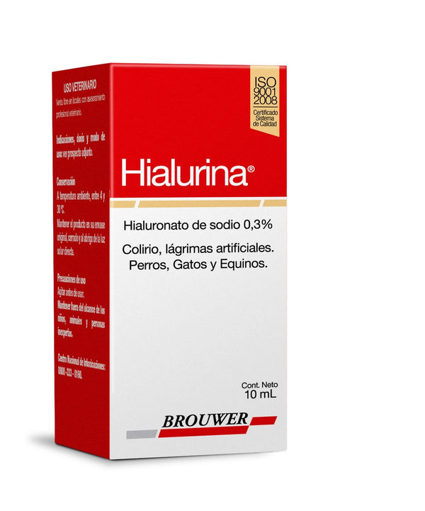 HIALURINA COLIRIO GOTAS OFTALMICAS *10 ML BROUWER