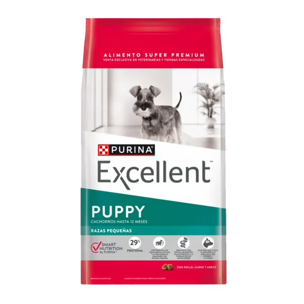 EXCELLENT PUPPY SMALL BREED POLLO Y ARROZ *3KILOS