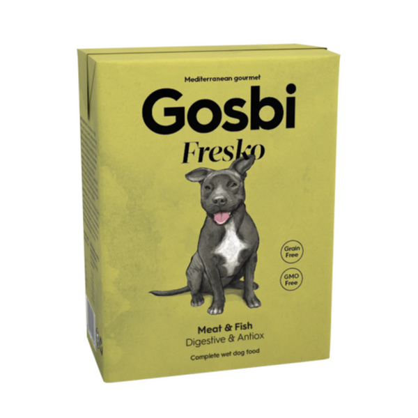 CAJA GOSBI ADULTO PAVO Y POLLO *375GR