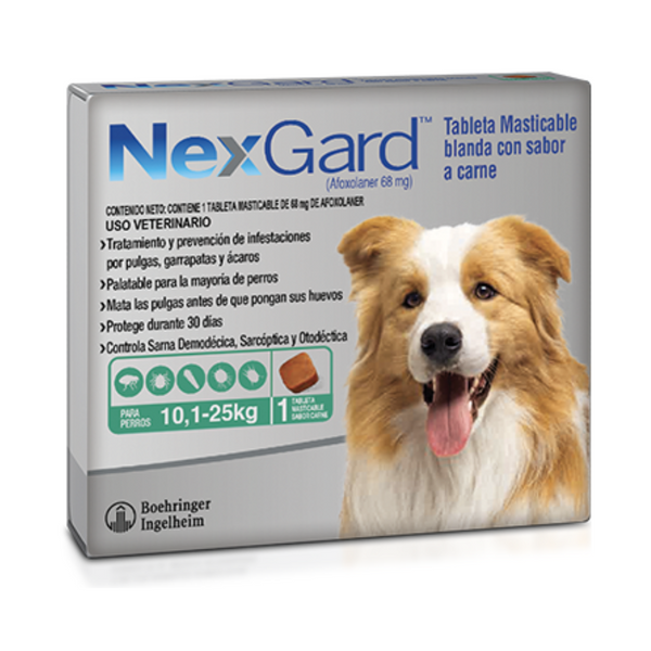 NEXGARD L (10.1-25 KG) CAJAX1 TAB