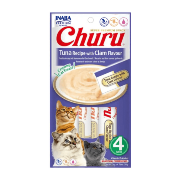 CHURU  TUNA CON ALMEJA *4 UND (LILA)