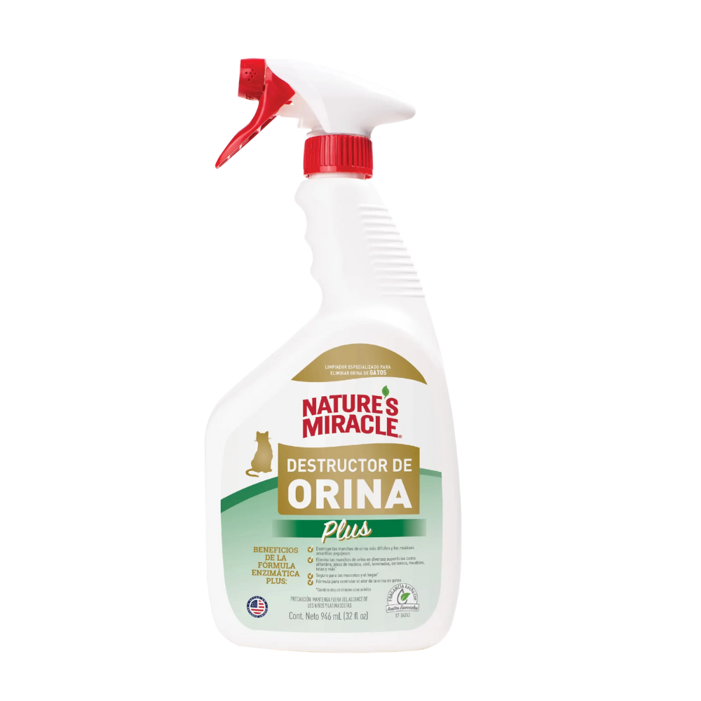 NATURE'S MIRACLE GATO DESTRUCTOR DE ORINA