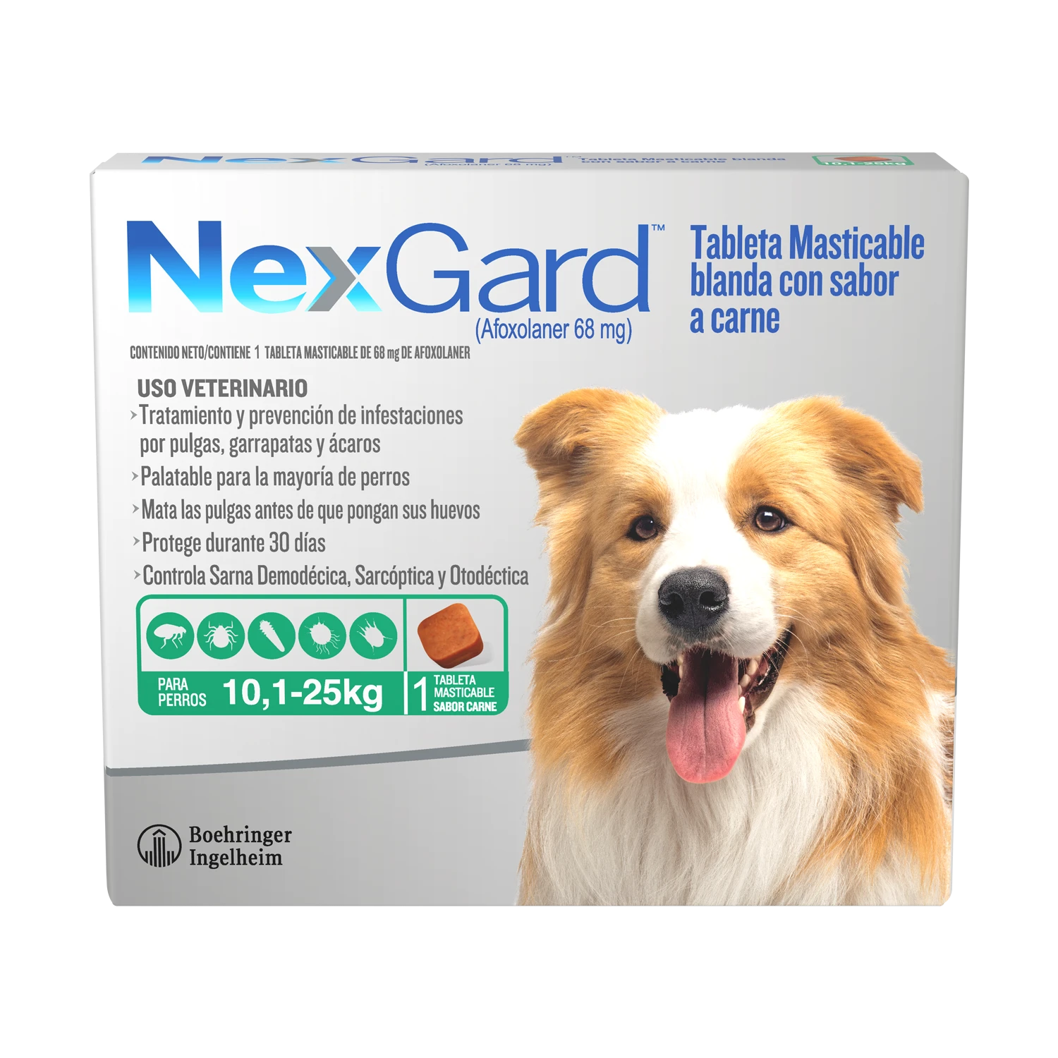 NEXGARD L (10.1-25 KG) CAJAX1 TAB