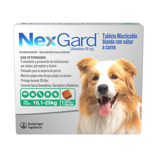 NEXGARD L (10.1-25 KG) CAJAX1 TAB