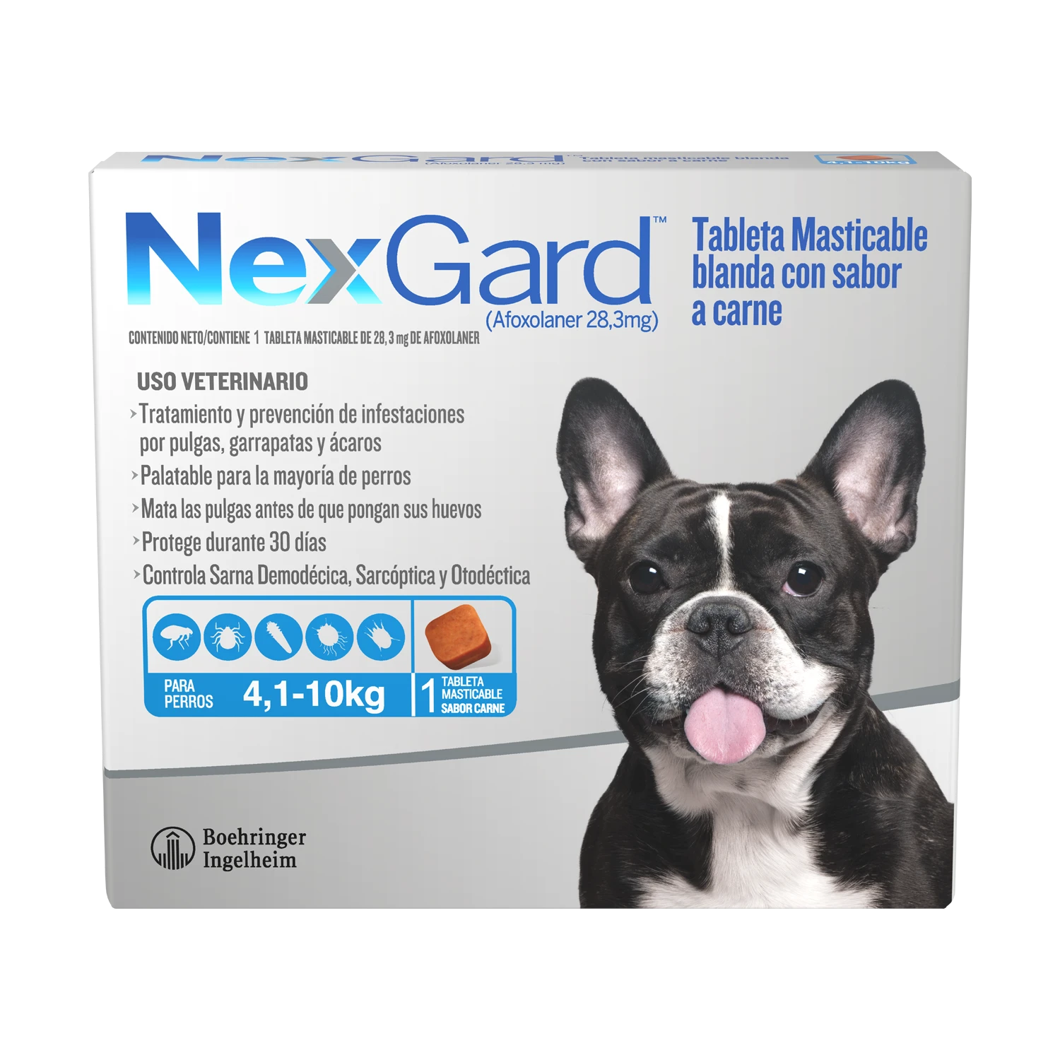 NEXGARD M (4.1 – 10KG) CAJA * 1 TAB