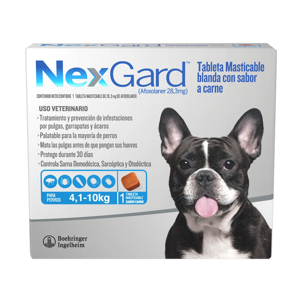 NEXGARD M (4.1 – 10KG) CAJA * 1 TAB