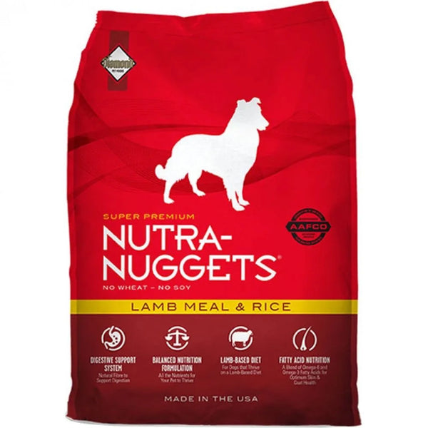 NUTRA NUGGETS LAMB MEAL & RICE * 1KG