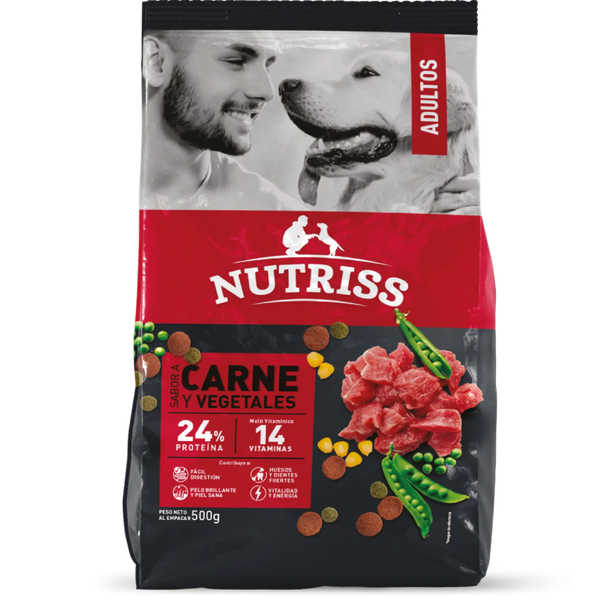 NUTRISS ADULTO CARNE VEGETAL *8 KILOS