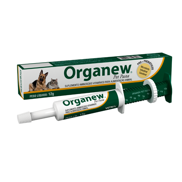 Organew Pasta Pet x 12g suplemento para perros y gatos