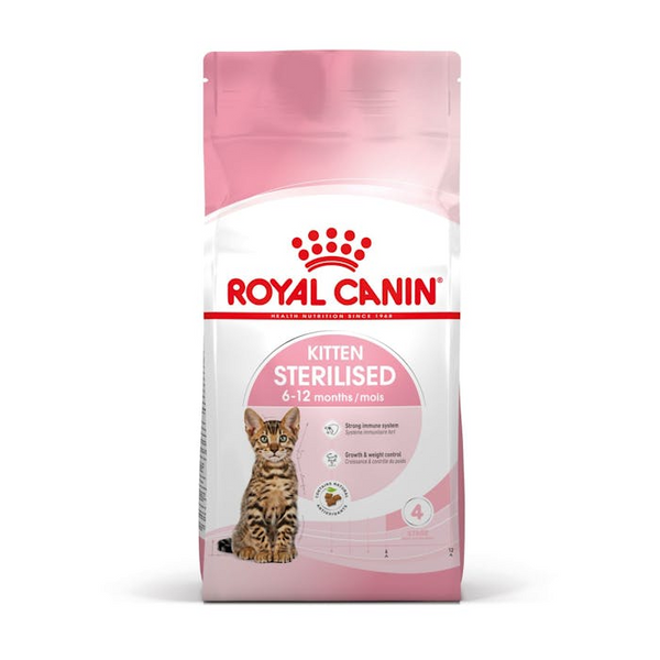 ROYAL CANIN KITTEN ESTERILIZADO 6-12 MESES *400 GR